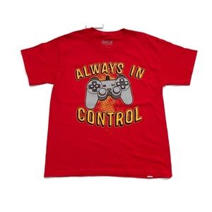 Route 66 (NEW) Boys Short Sleeve T-Shirt Red, Size S